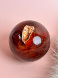 Carneool druzy agaat bol