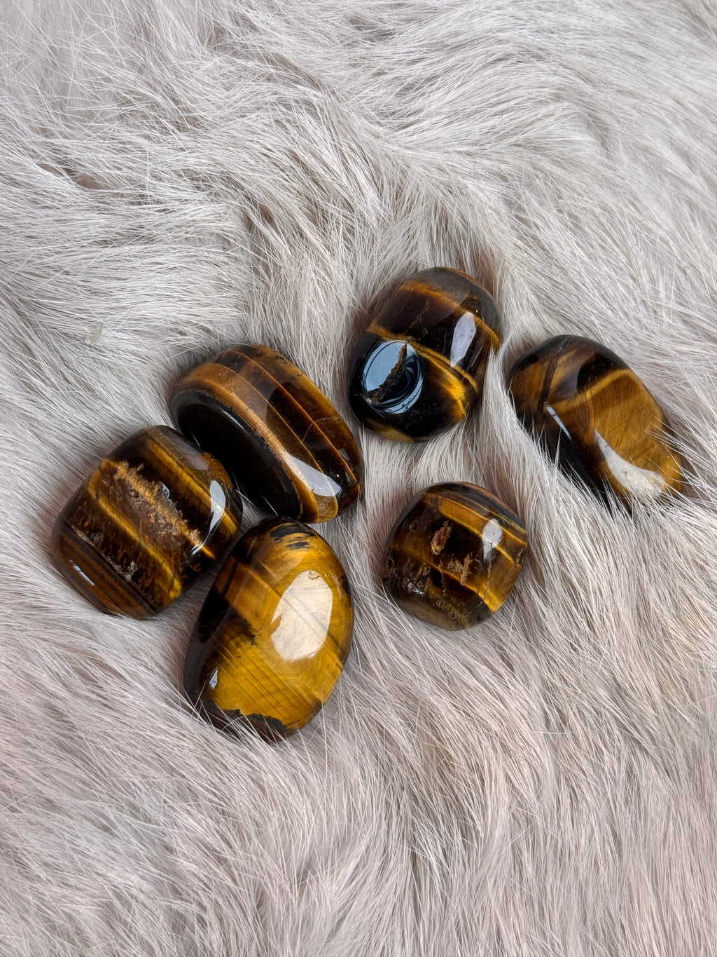 Tiger's Eye getrommeld (Klein)