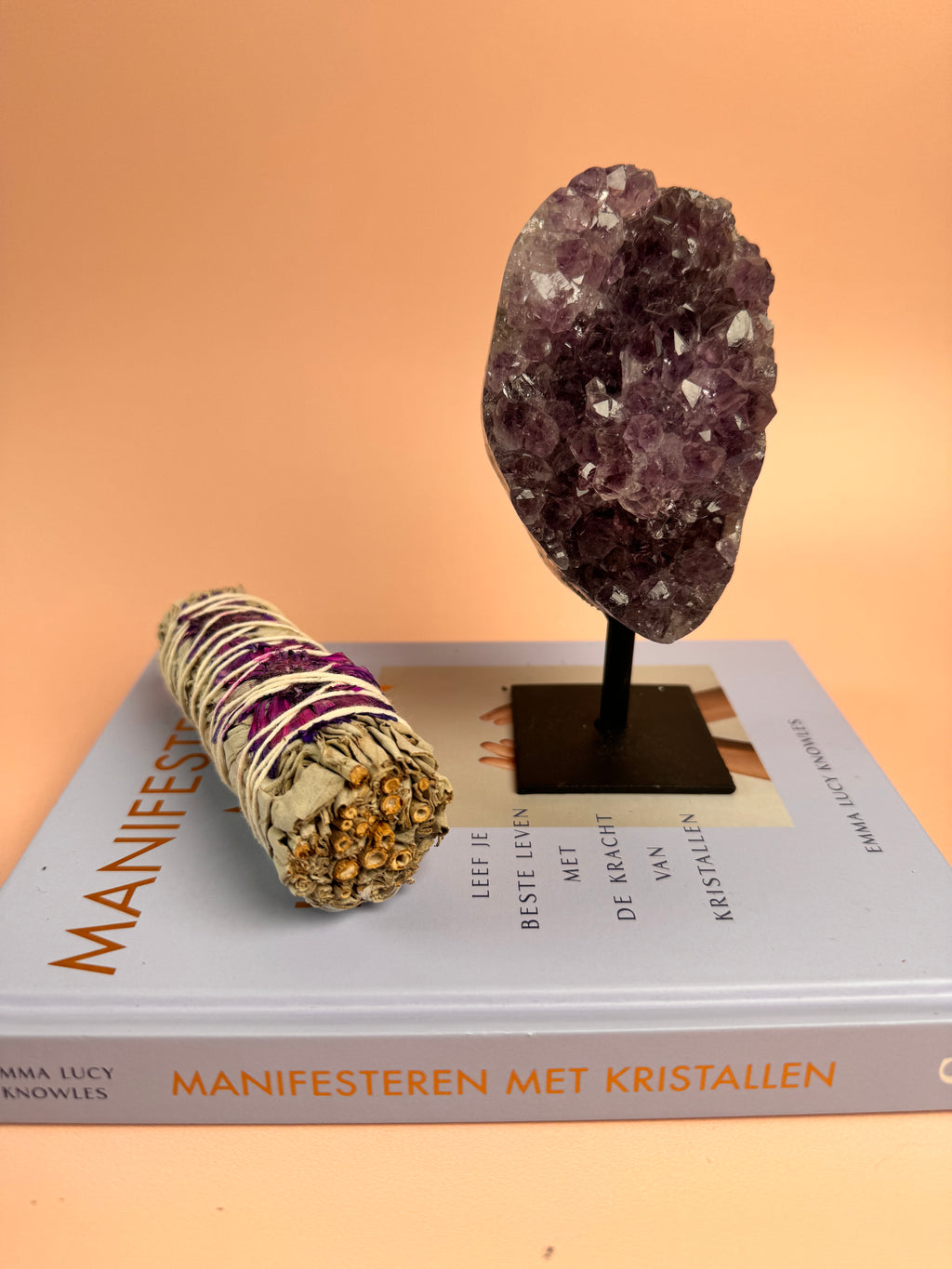 Amethist op standaard