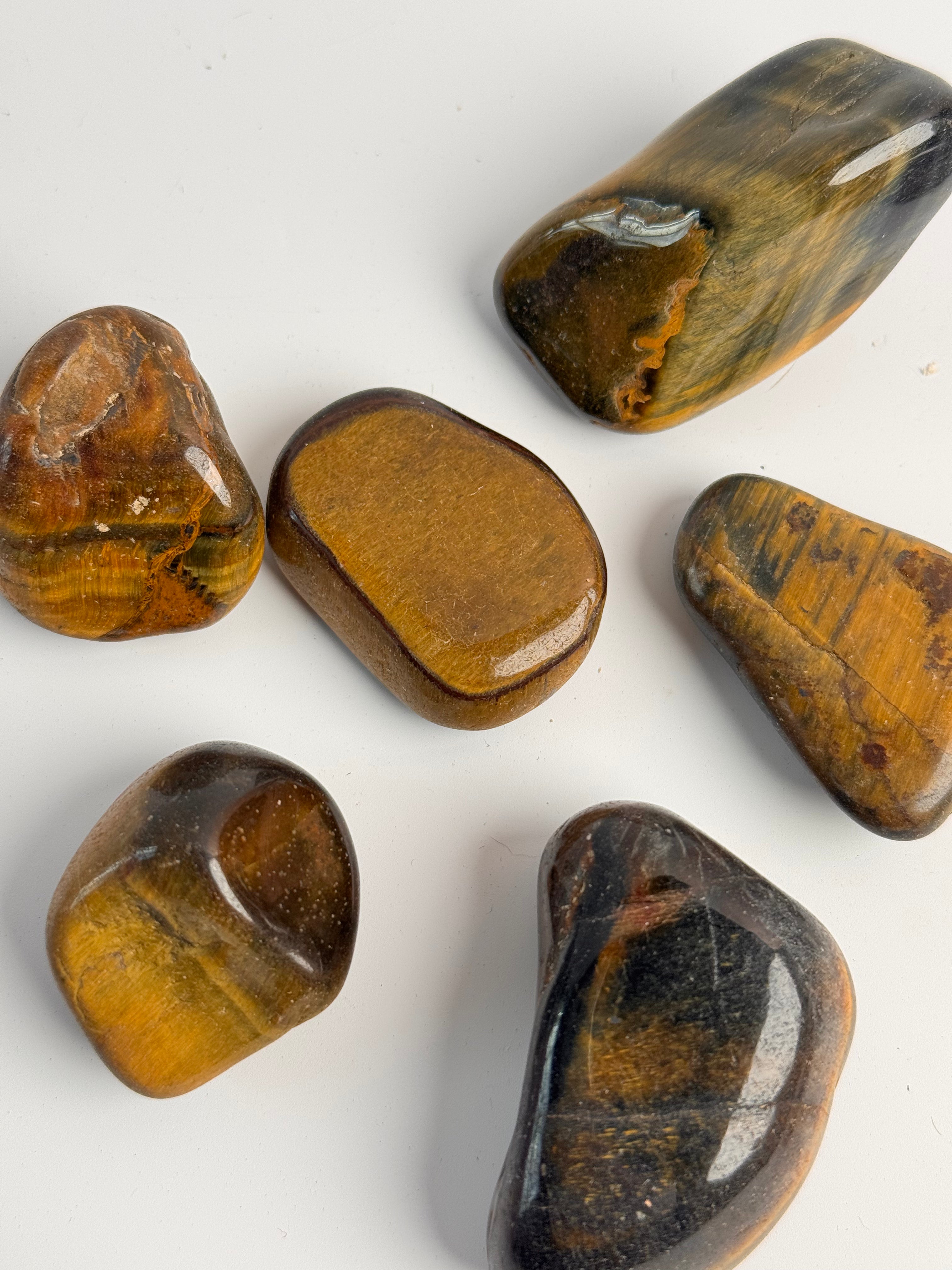 Tiger's Eye getrommeld (Large)